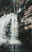 Akseli Gallen-Kallela Mantykoski Waterfall painting